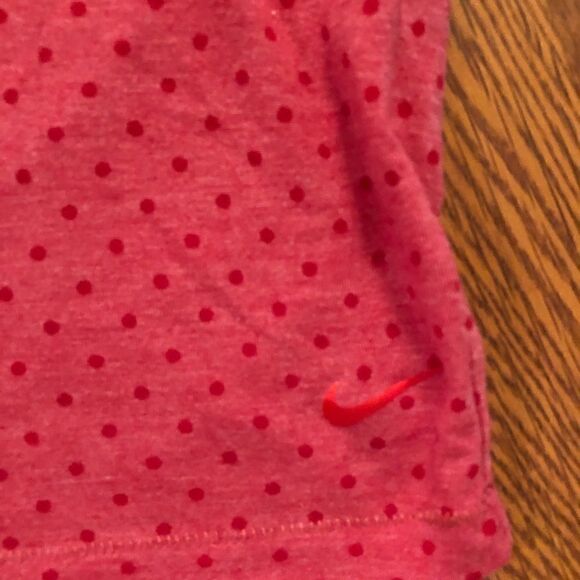 Nike | Dri-Fit Red Polka Dot Boyfriend Club Tee - Picture 3 of 6